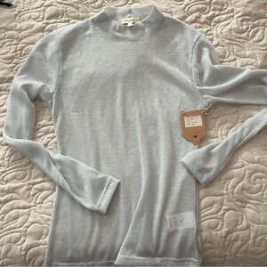 NWT Whimsy + Row Gigi Top Sheer Sparkly Size Small